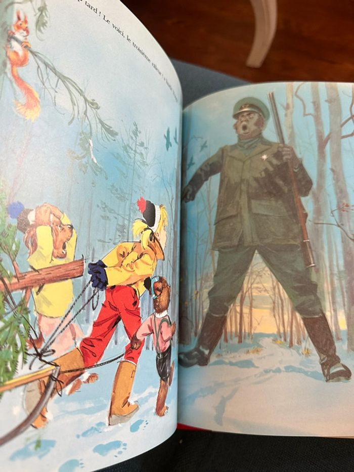 Livre Le Noël de Caroline édition reliure rouge Pierre Probst TBE - photo numéro 4