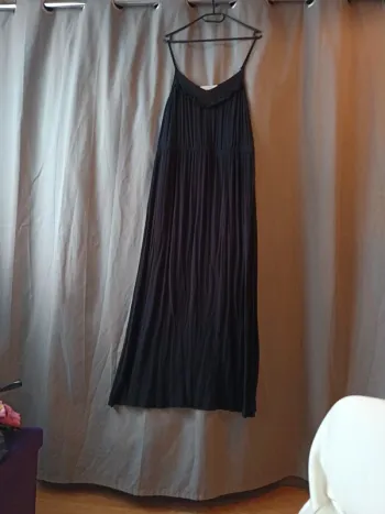 Robe longue bretelle