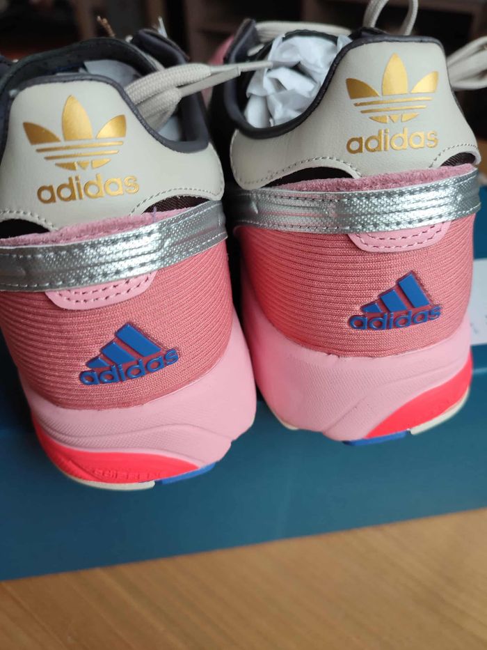 Adidas adizero SL 72 Bad Bunny marron rose 45 1/3 - photo numéro 3