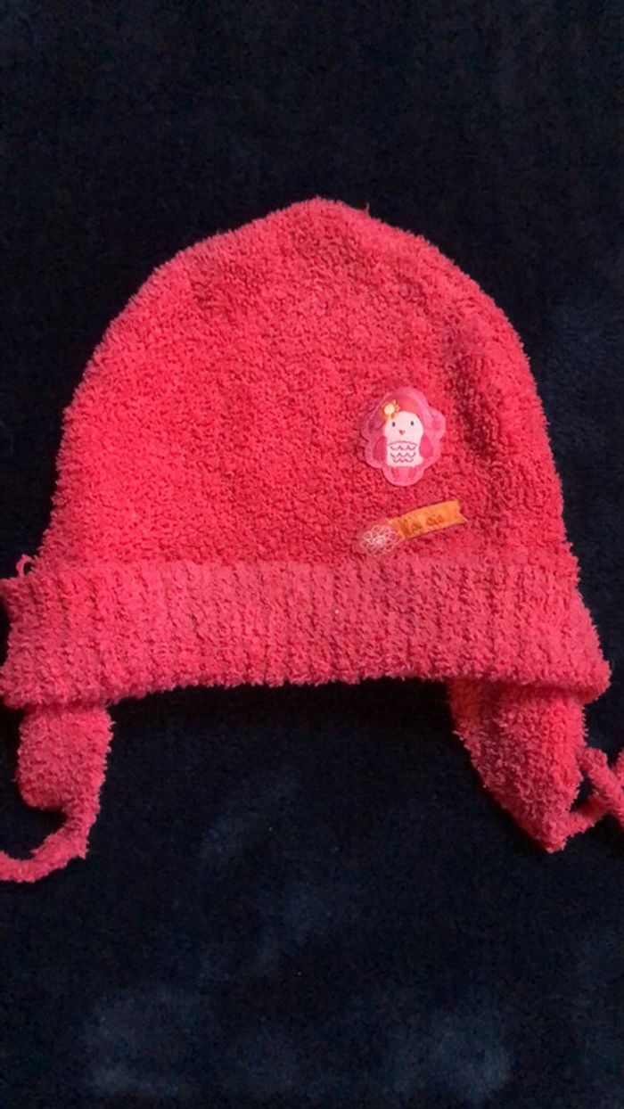 Lot  bonnets fille avec cache-oreilles - photo numéro 2