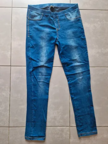 Leggings style jean femme