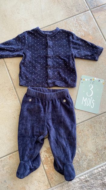 Pyjama 2 pièces 3 mois