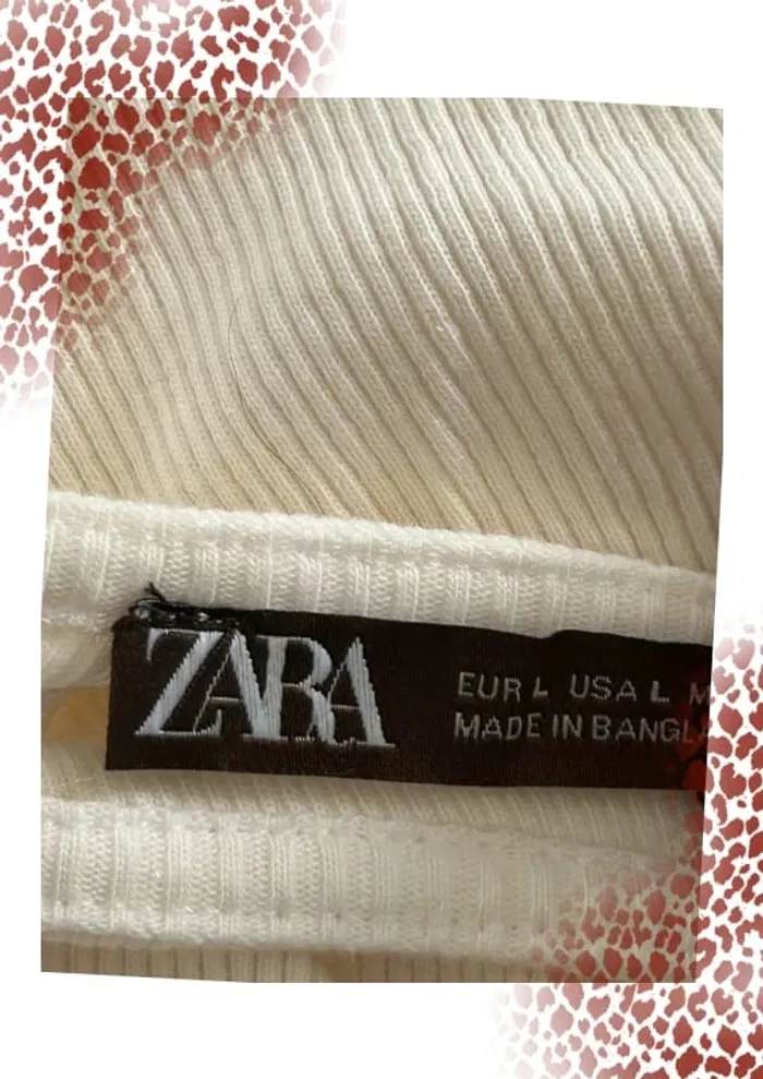 Top asymétrique Zara taille 40 - photo numéro 4