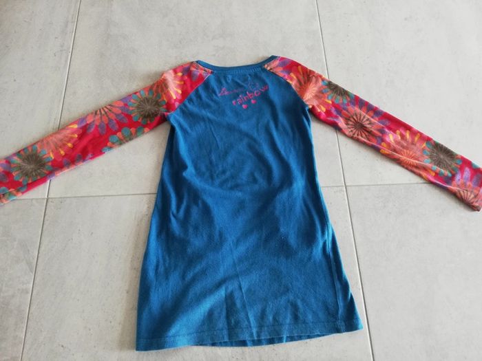 Robe tunique desigual 8 ans, étiquetée 7-8 ans - photo numéro 3