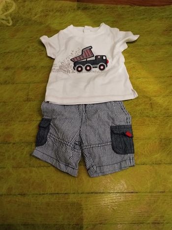 Ensemble short tee shirt