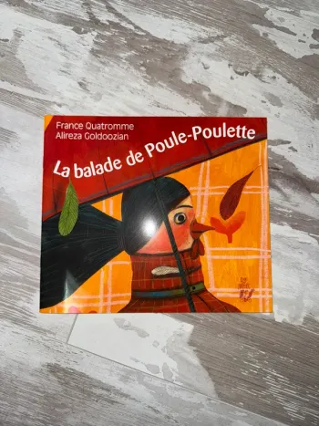 Livre la balade de poule poulette