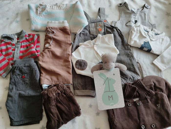 Lot de vêtement bébé garçon demie saison/ Hivers - photo numéro 2
