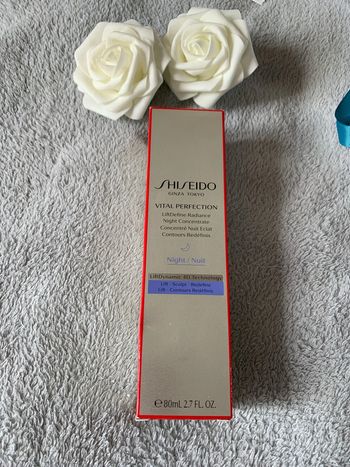 Concentré nuit éclat Shiseido Vital Perfection