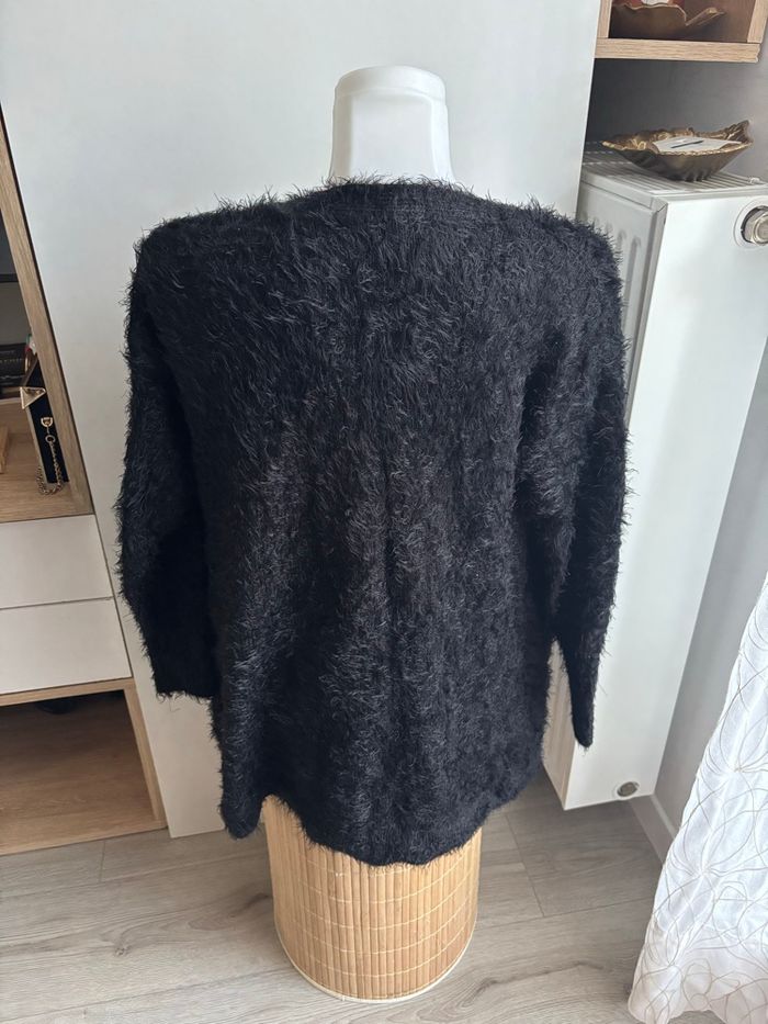 Gilet noir effet pilou tout doux esmera 38/40 - photo numéro 6