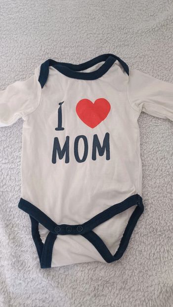 Bodies j'aime maman 2-4 mois