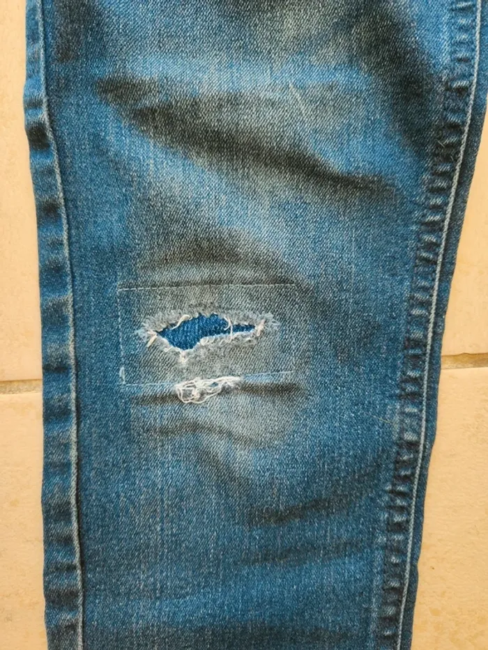 Jean 👖 bleu Pepperts taille 8-9 ans - photo numéro 5