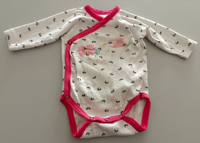 Body manches longues Catimini fille en 1 mois - photo numéro 2