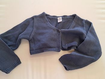 gilet fille boléro 18 mois zara