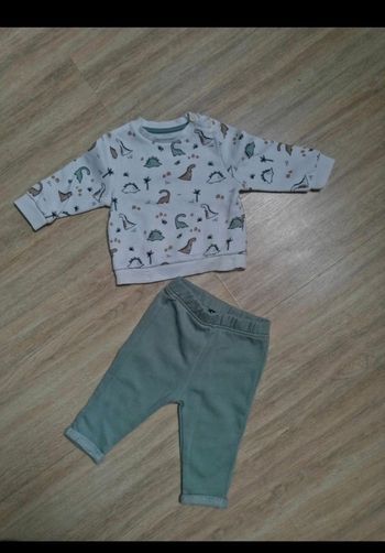 Ensemble deux pièces bébé garçon 6mois Kiabi