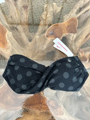 Haut de maillot de bain Banana Moon noir ronds 42