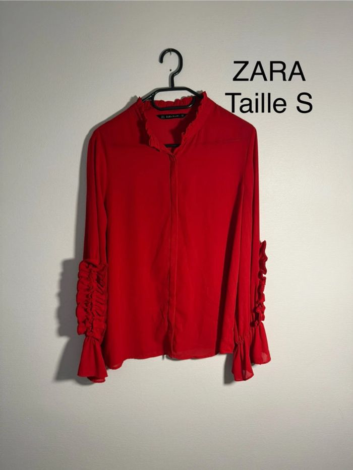 Chemise rouge