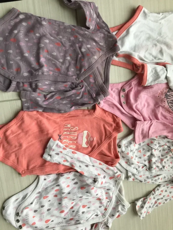 Lot bodys jour de semaine orchestra fille - photo numéro 3