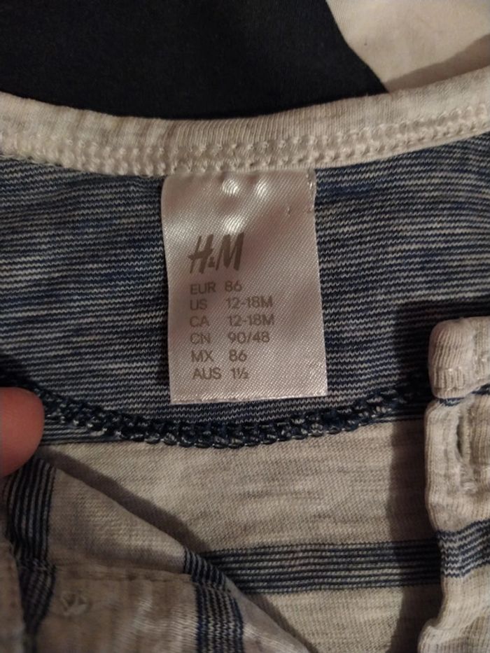 Tee-shirt rayé 18 mois - photo numéro 3