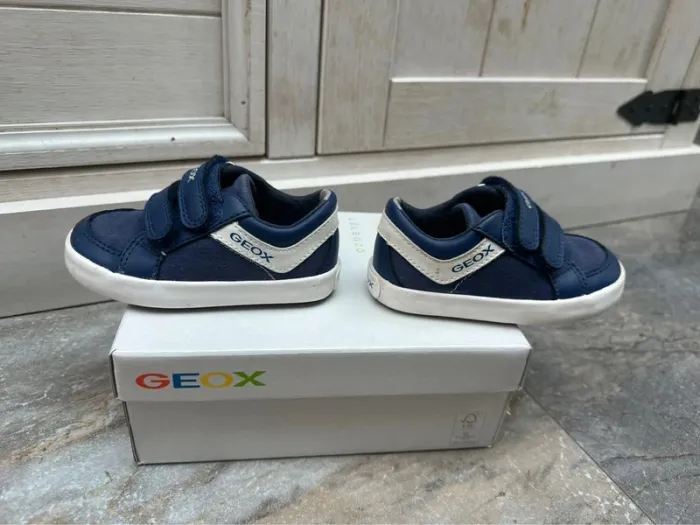 Basket Geox bleu 21 - photo numéro 12