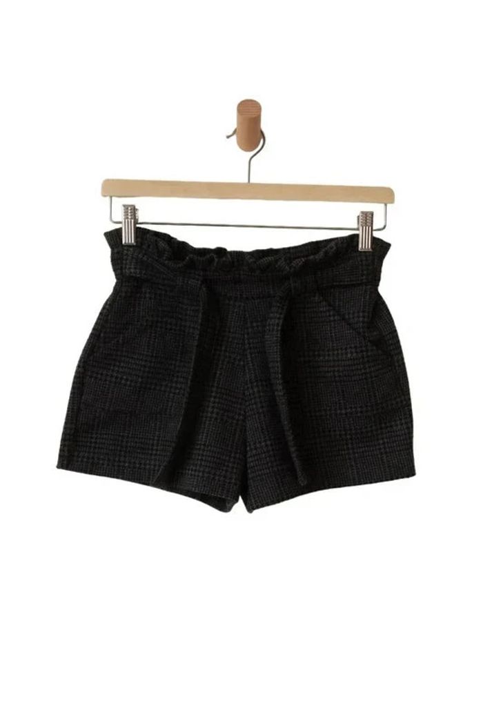 Short d’hiver à carreaux gris et noir - MNG 11-12 ans (152cm) - photo numéro 2