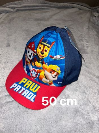 Casquette pat patrouille paw patrol 