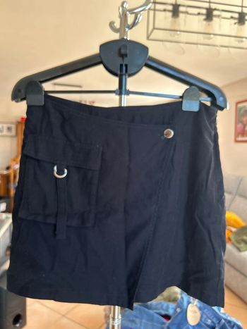 Jupe noire portefeuille ONLY