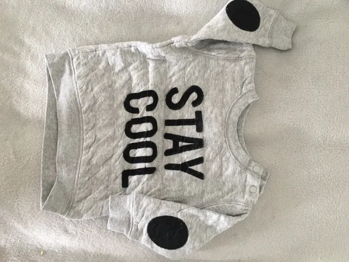 Pull gris HetM 6 mois