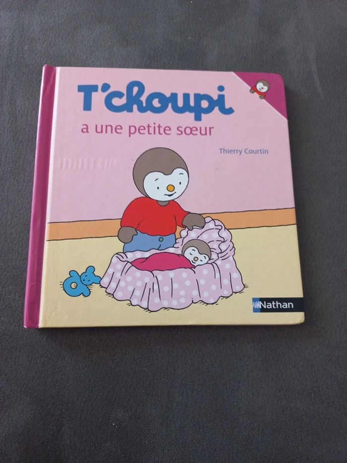 Livre t'choupi tchoupi a une petite sœur