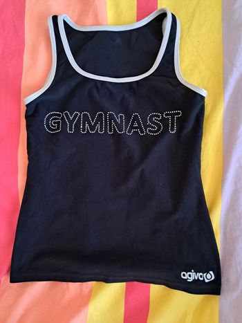 Débardeur gymnastique 12 ans