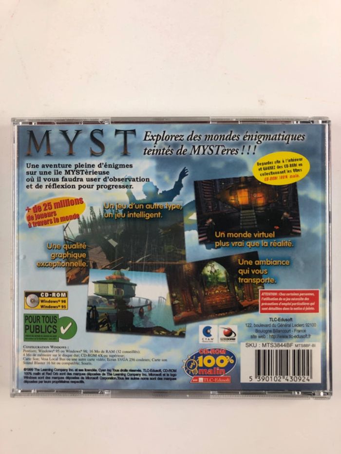 Myst IV Révélation édition collector et Myst PC - photo numéro 4