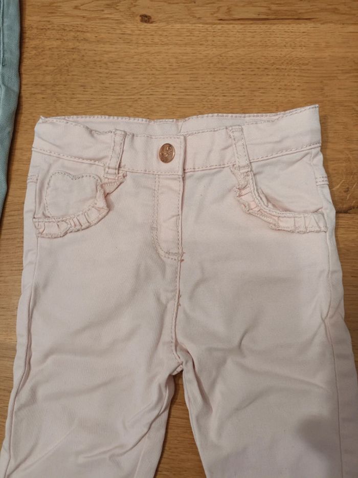 Lot de 3 pantalons 6 et 9 mois - photo numéro 7