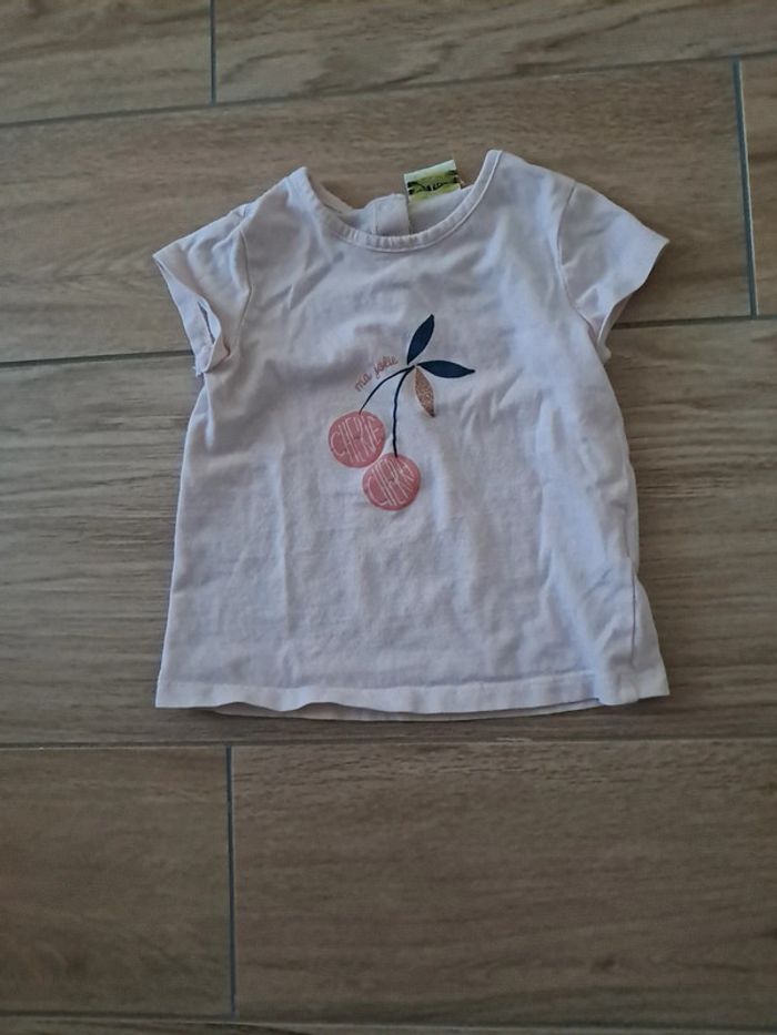T shirt manches courtes tape à l’œil 18 mois