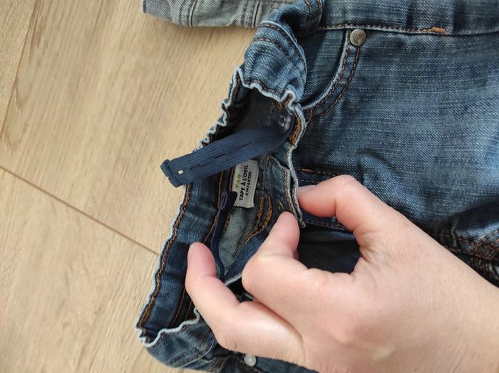 Lot de deux jeans 6 mois - photo numéro 3
