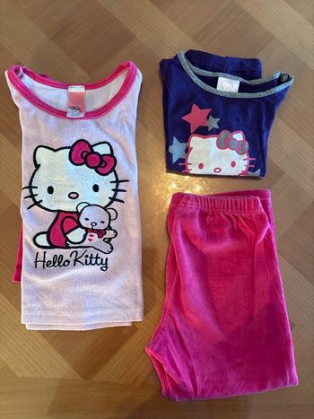Ensemble pyjama + haut de pyjama  Hello Kitty