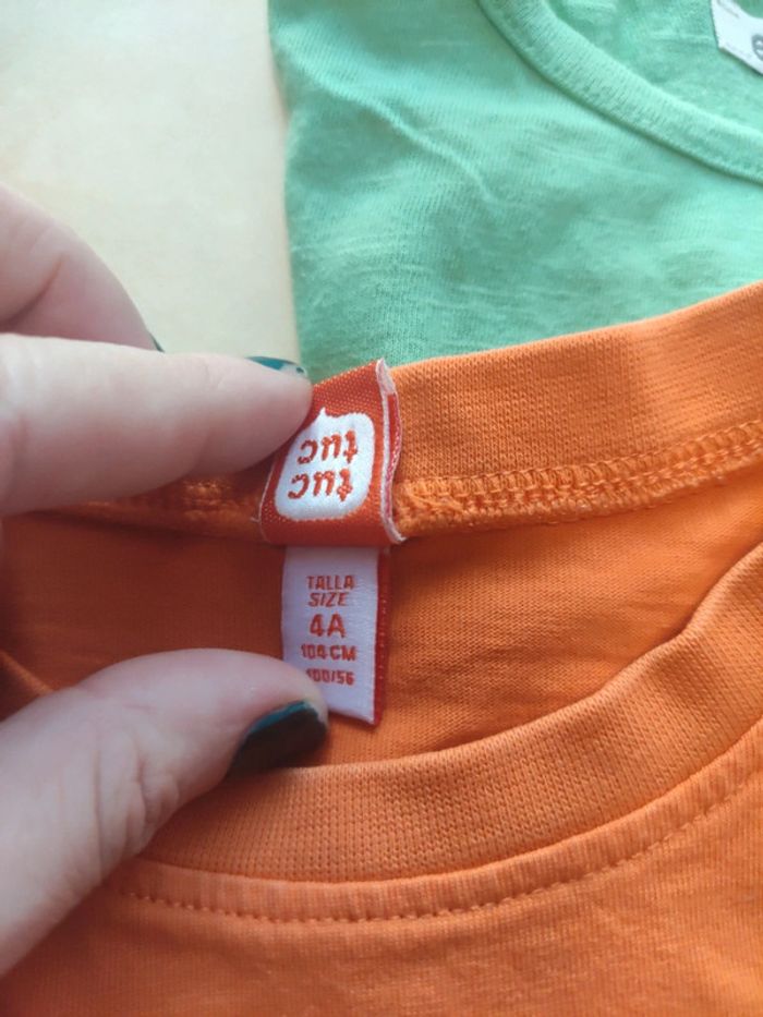 Lot 4 ans : 1 jegging DPAM, 1 t-shirt Tuc Tuc, 1 t-shirt Emoi - photo numéro 5