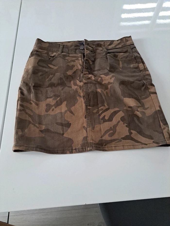 jupe motif militaire S/36