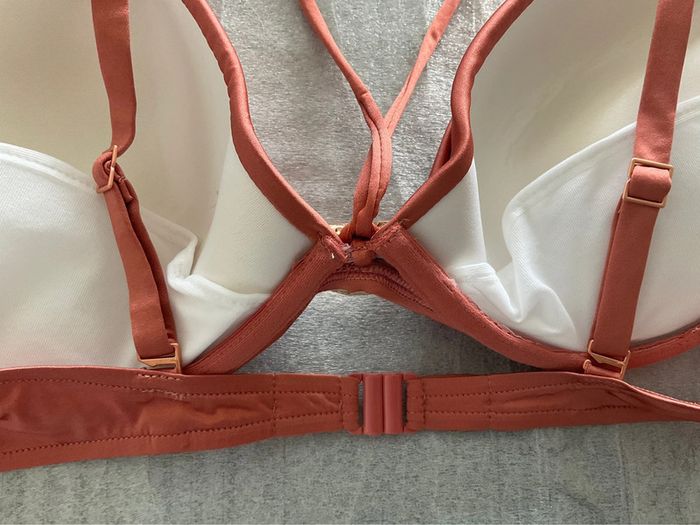 Haut maillot orange Chantelle neuf - photo numéro 8