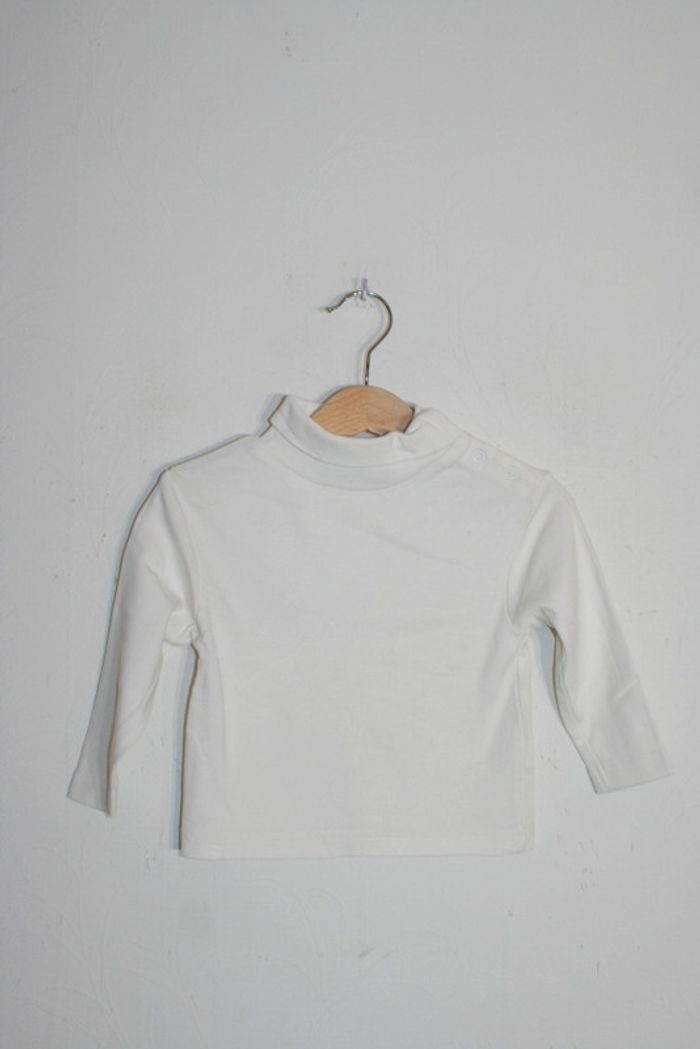 Sous pull blanc La Redoute 18m