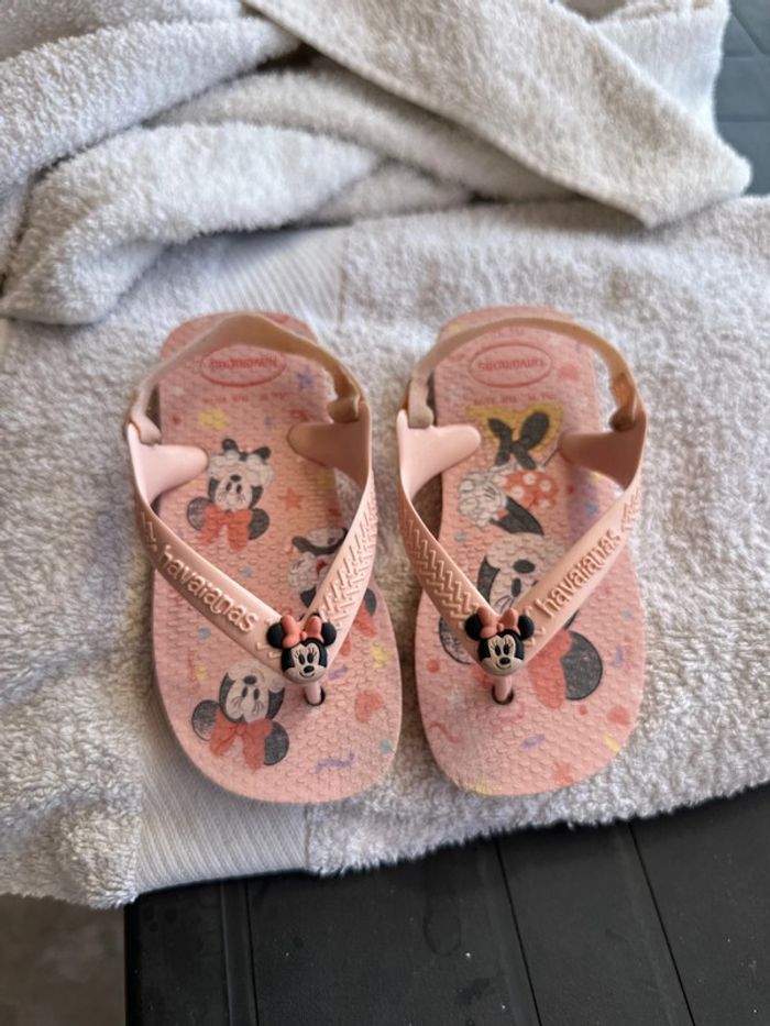 Tong havaianas Minnie taille 23/24