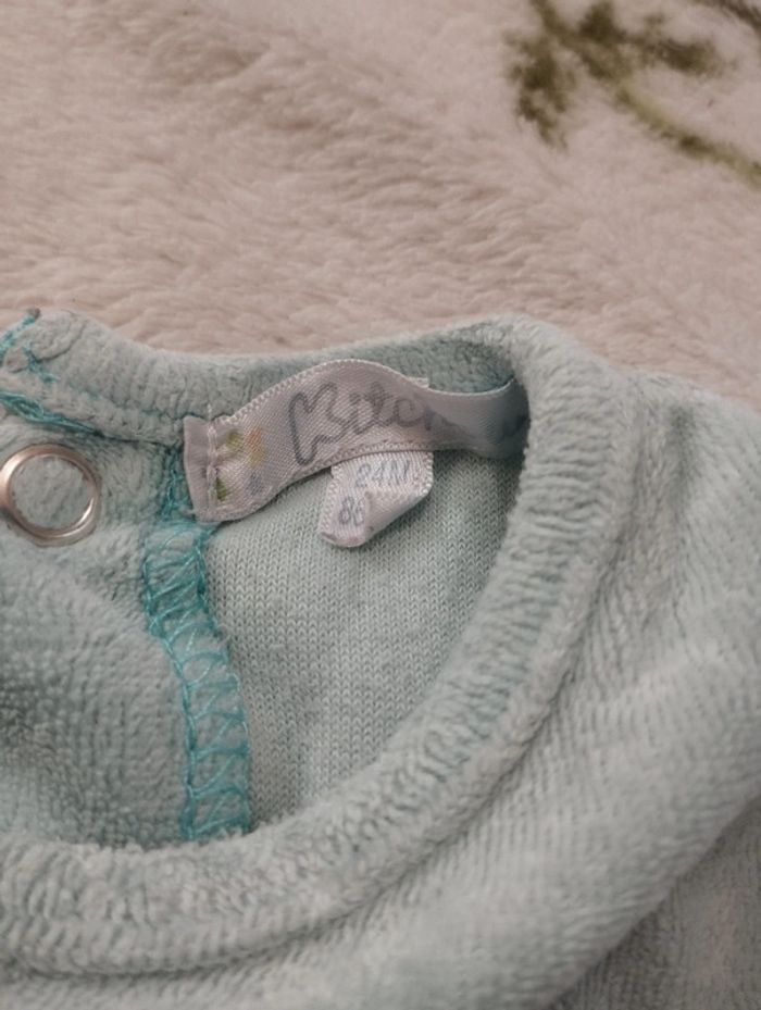 Pijama une pièce  kitchoun 24 mois - photo numéro 2