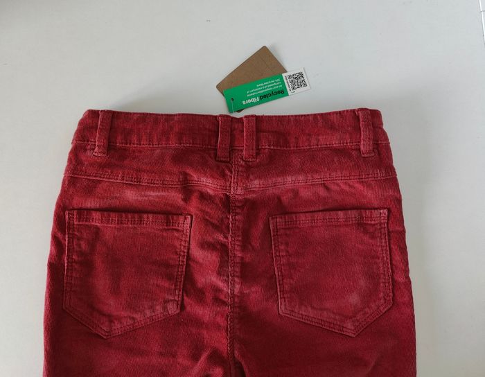 Pantalon framboise velours - photo numéro 7