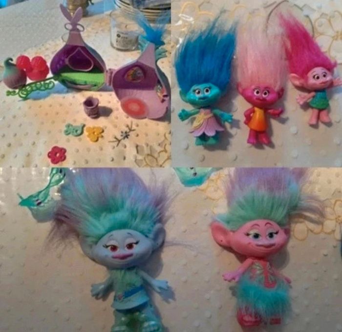 Lot figurines Troll