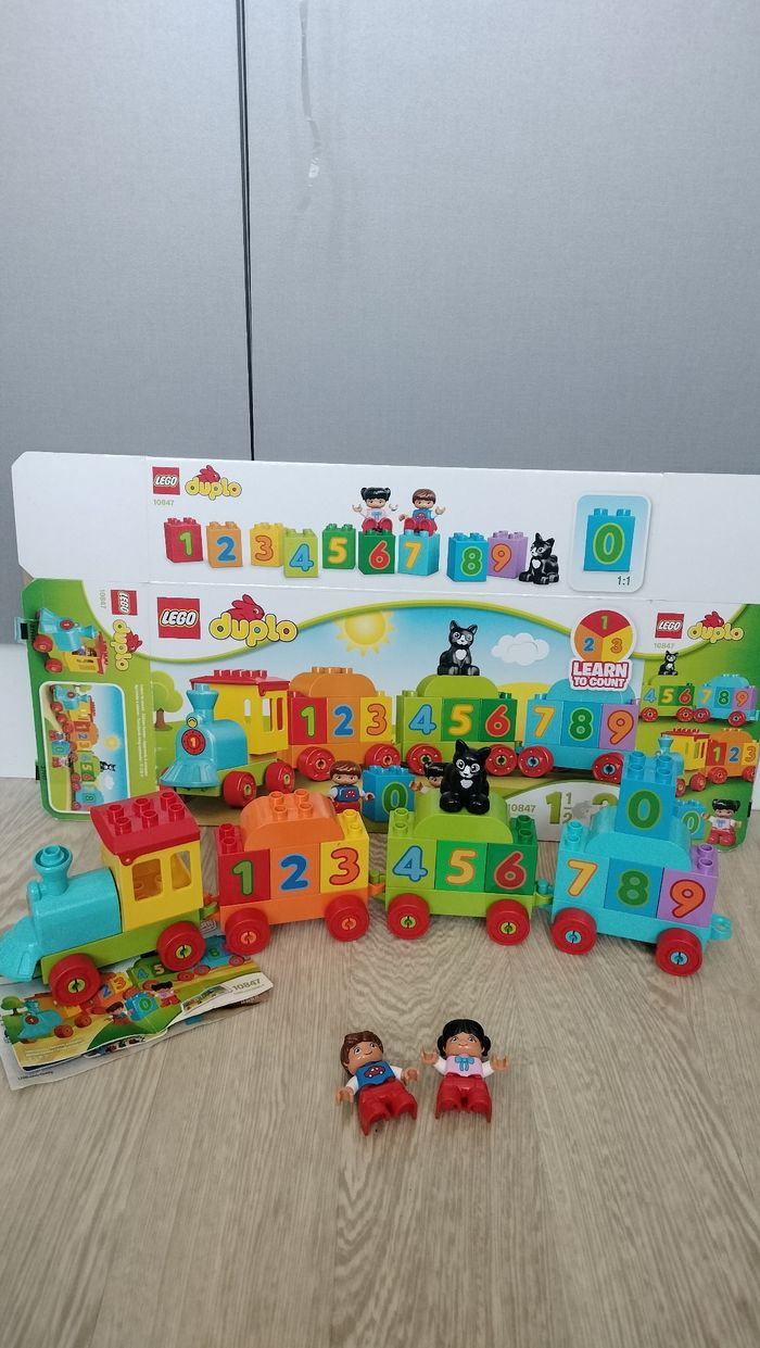 Lego Duplo le train des chiffres 10847