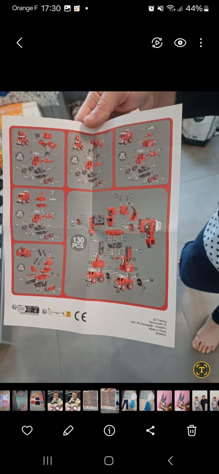 Transformer robot 5en1 camions de pompier à assembler - photo numéro 9