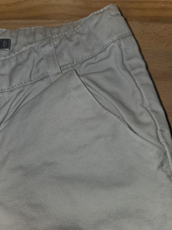 Pantalon type chino blanc taille 6 ans - photo numéro 5
