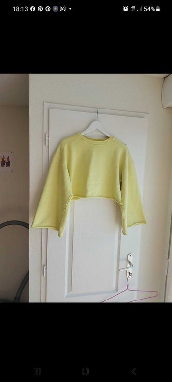 Pull court zara taille S