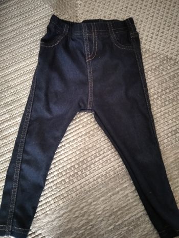 Legging jean 9/12m