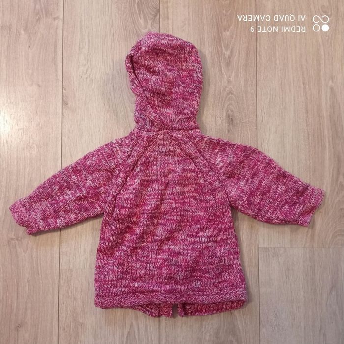 Gilet rose chiné 9mois - photo numéro 6