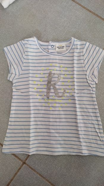 T-shirt R comme rêveuse TAO T.12 M