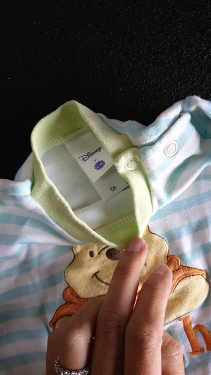 Pyjama winnie 56cm 2 pieces - photo numéro 2